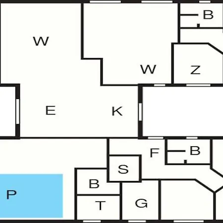 Holiday home 16 Person In Bl Vand Blavand